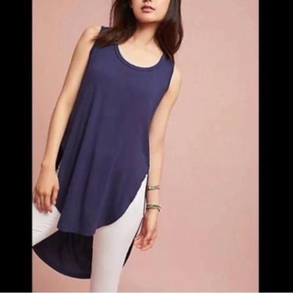 ⭐️ANTHROPOLOGIE Deletta Shorebound Tunic - Picture 1 of 5